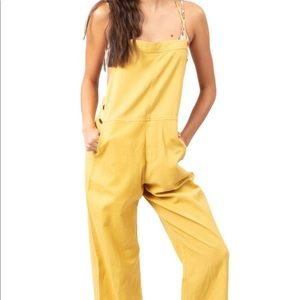 Ripcurl tie strap overalls